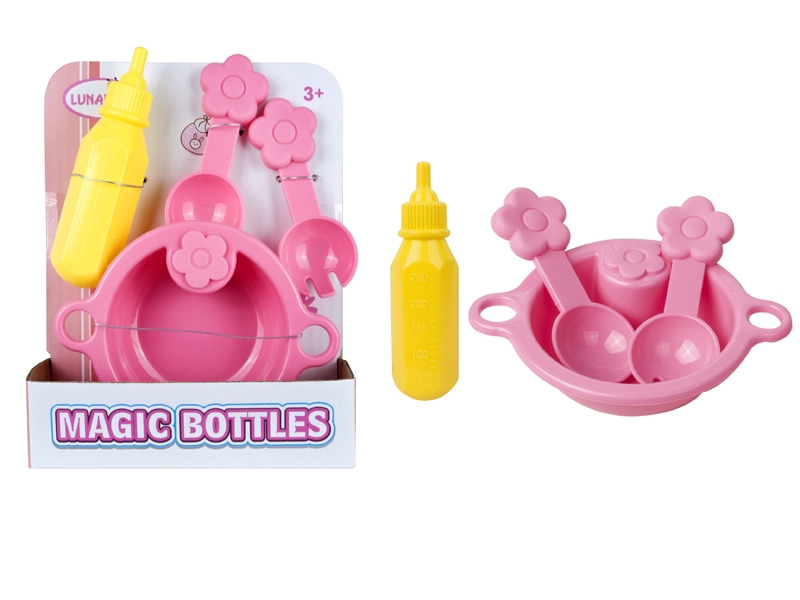 DOLL FEEDING BOTTLE & KITCHEN SET - HP1153453