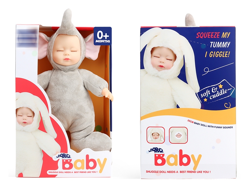 35CM COTTON BODY DOLL W/IC - HP1153673