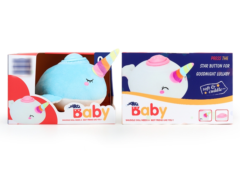 20CM SOOTHING PLUSH SHARK W/LIGHT & IC - HP1153722