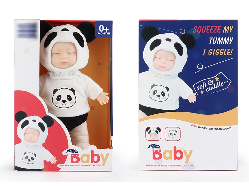 30CM SOOTHING PLUSH DOLL W/IC - HP1153753