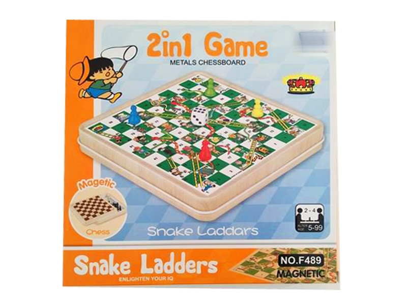 2 IN 1 MAGNETIC CHESS GAME - HP1153824