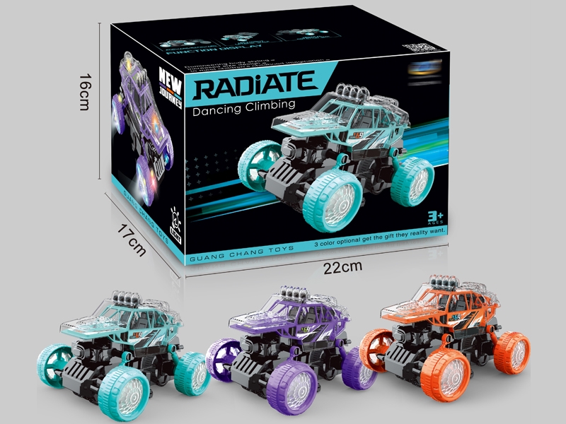 B/O COMPETITIVE CLINBING CAR W/LIGHT & MUSIC - HP1153969