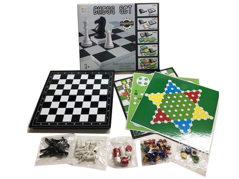 5 IN 1 MAGNETIC CHESS GAME - HP1154043