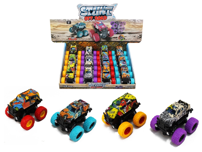 FRICTION CAR 12PCS/DISPLAY BOX - HP1154044