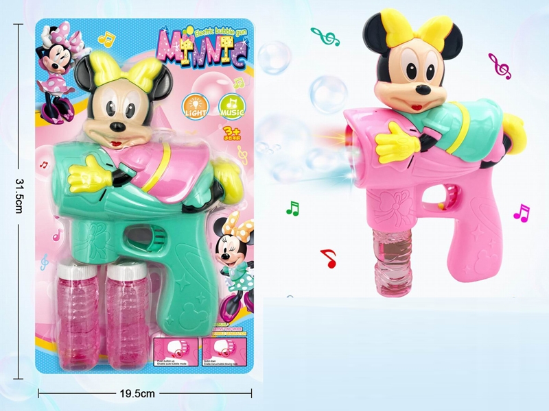 BUBBLE GUN W/LIGHT& MUSIC - HP1154057