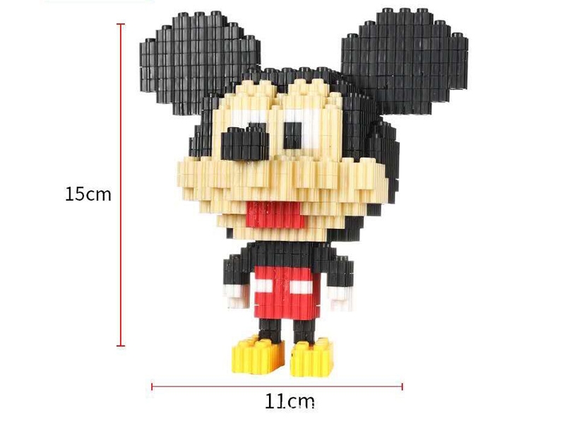 MICKEY 670PCS (SMALL BOX OF BLOCKS WITH SMALL PARTICLES) - HP1154229