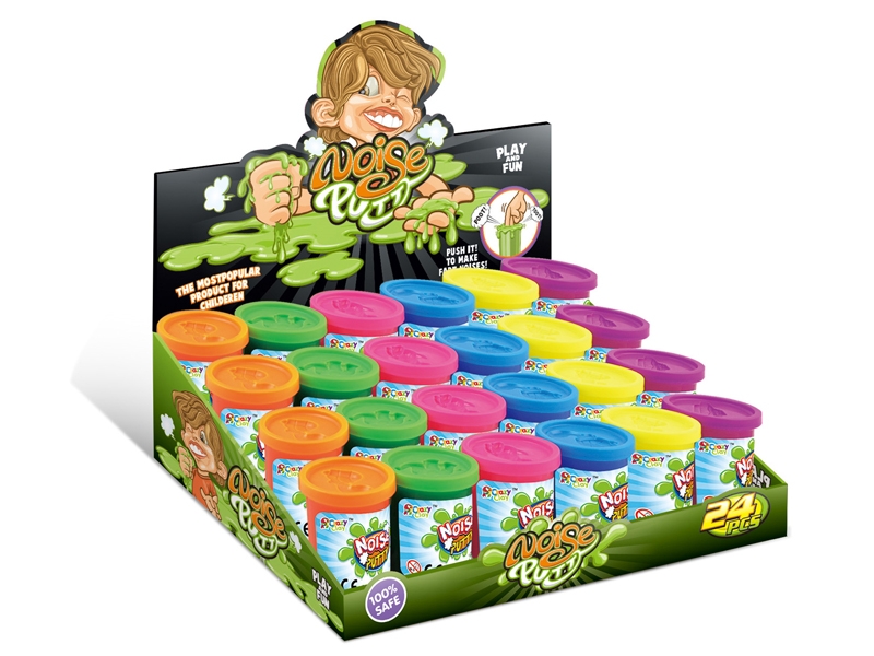 80G NOISE PUTTY 24PCS/DISPLAY BOX - HP1154249