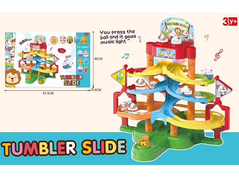 TUMBLER SLIDE TRACK W/LIGHT & MUSIC - HP1154460