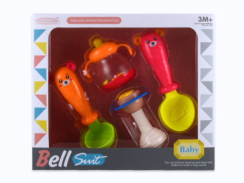 BABY RATTLE 4PCS - HP1155091