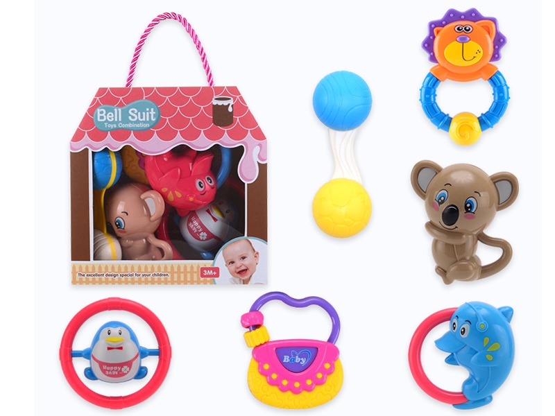 BABY RATTLE 6 PCS - HP1155095