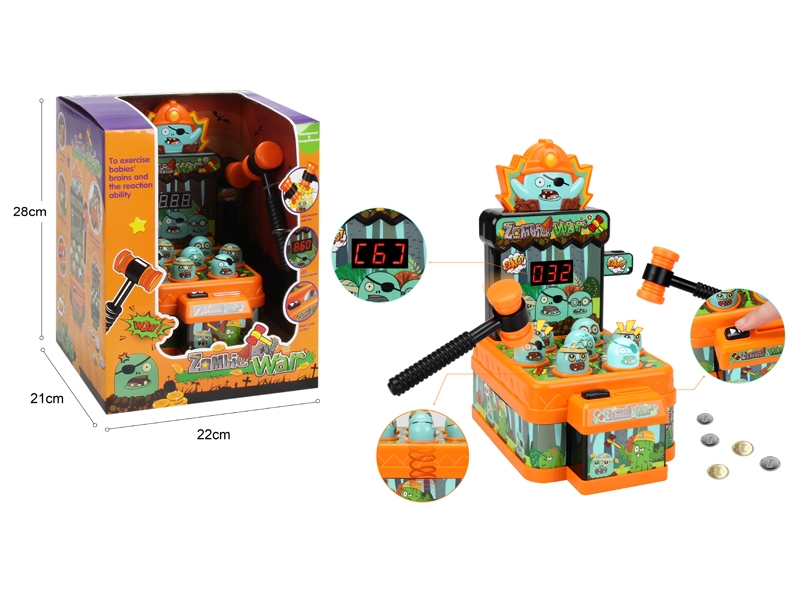 ZOMBIE WARS GAME W/LIGHT & MUSIC - HP1155323