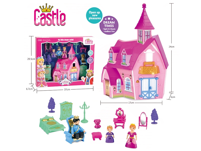 ASTLE W/LIGHG & MUSIC INCLUDED BUTTON CELL(3AG13) - HP1155366