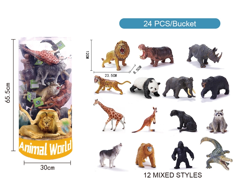 VINYL ANIMAL,24PCS - HP1155501