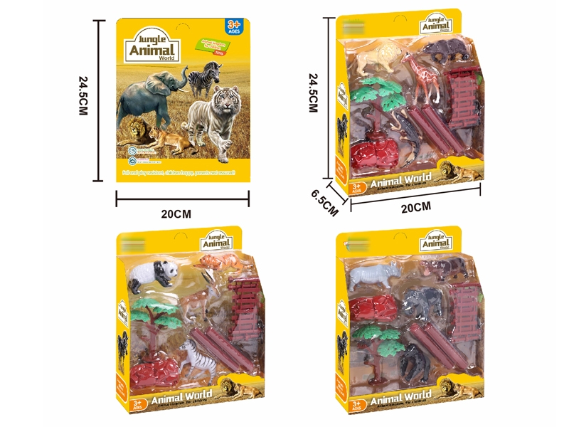 ANIMAL SET 3ASST - HP1155508