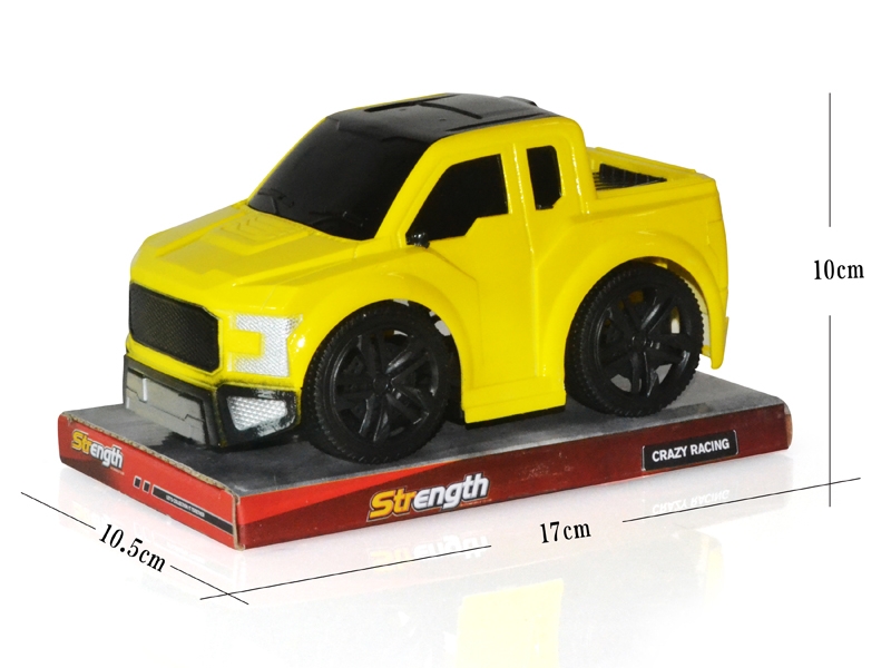 FRICTION CAR,2ASST,RED/BLUE/YELLOW - HP1155528