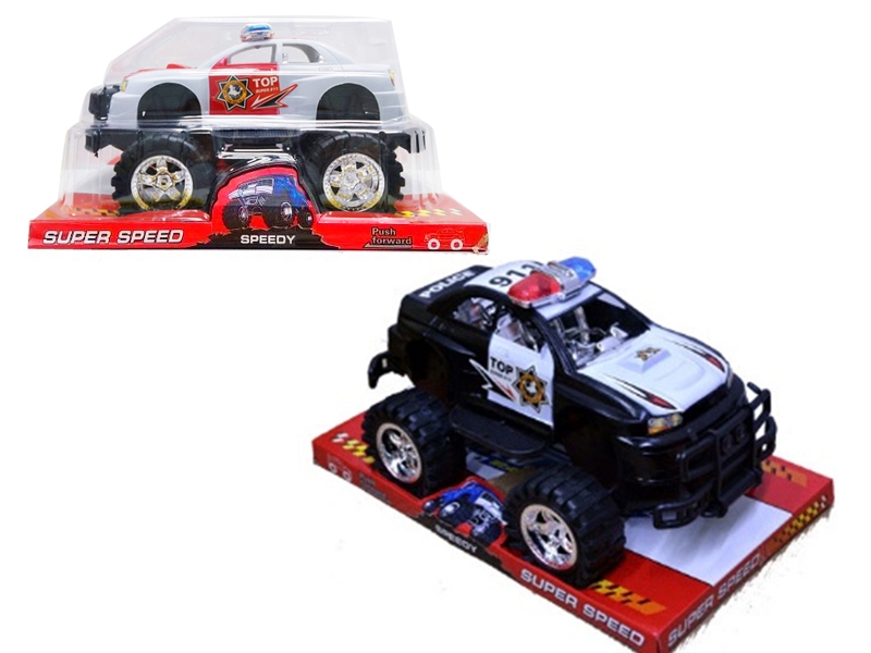 FRICTION CAR BLACK/WHITE - HP1155531