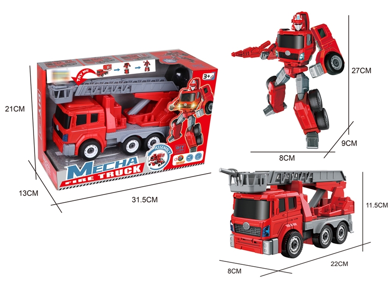 TRANSFORMATIVE FIRE ENGINE W/LIGHT & MUSIC - HP1155575