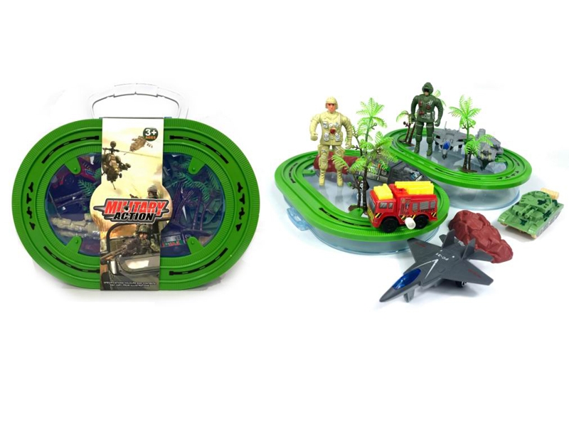 MILITARY SET W/ 1PCS WIND UP CAR - HP1155750