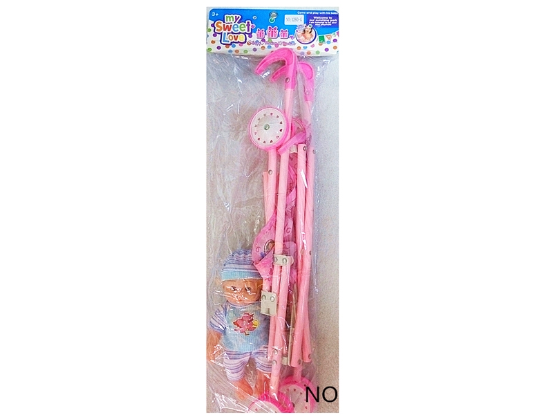 BABY STROLLER W/DOLL - HP1155887