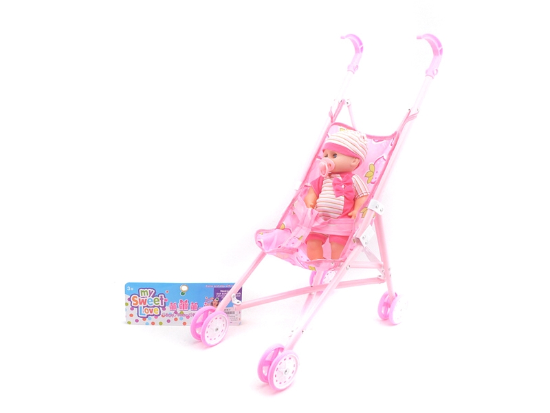 BABY STROLLER W/DOLL - HP1155888