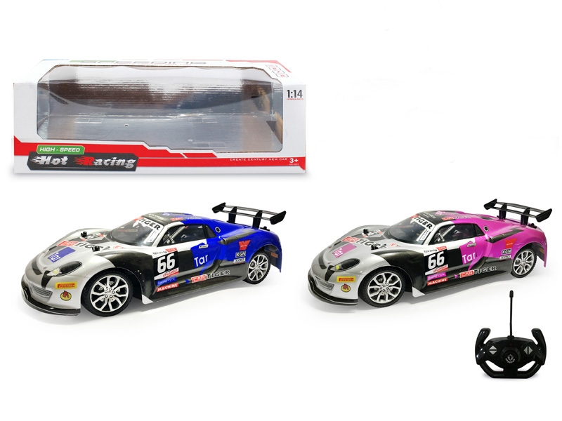 1:14 五通遥控车（加速）粉红，蓝 - HP1156063