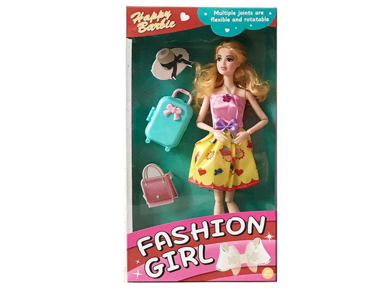 11” JOINTS BODY DOLL W/BEAUTY SET - HP1156084