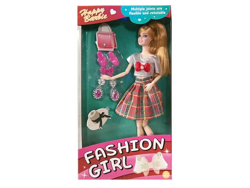 11” JOINTS BODY DOLL W/BEAUTY SET - HP1156086