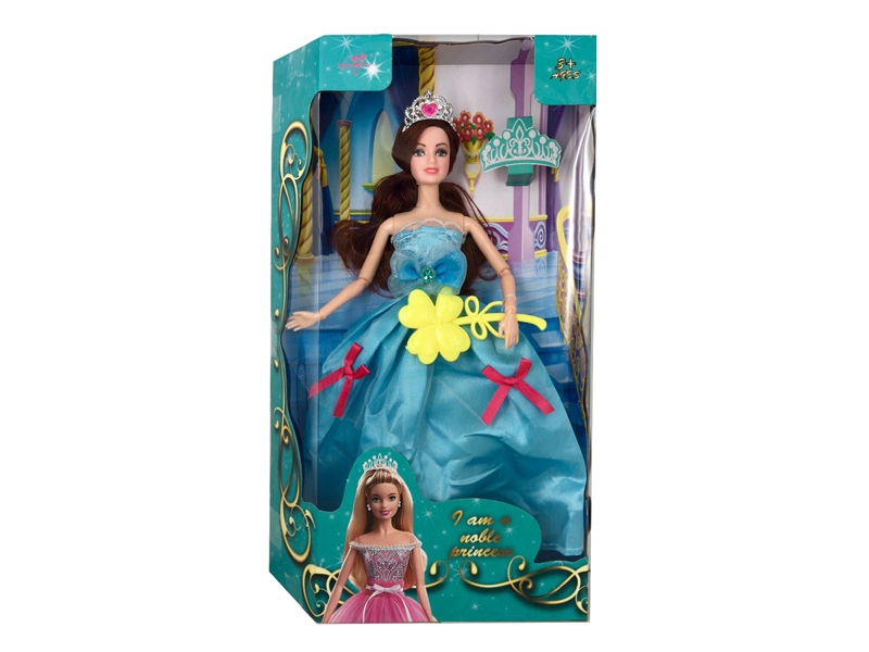 11.5” JOINTS BODY DOLL W/BEAUTY SET - HP1156091