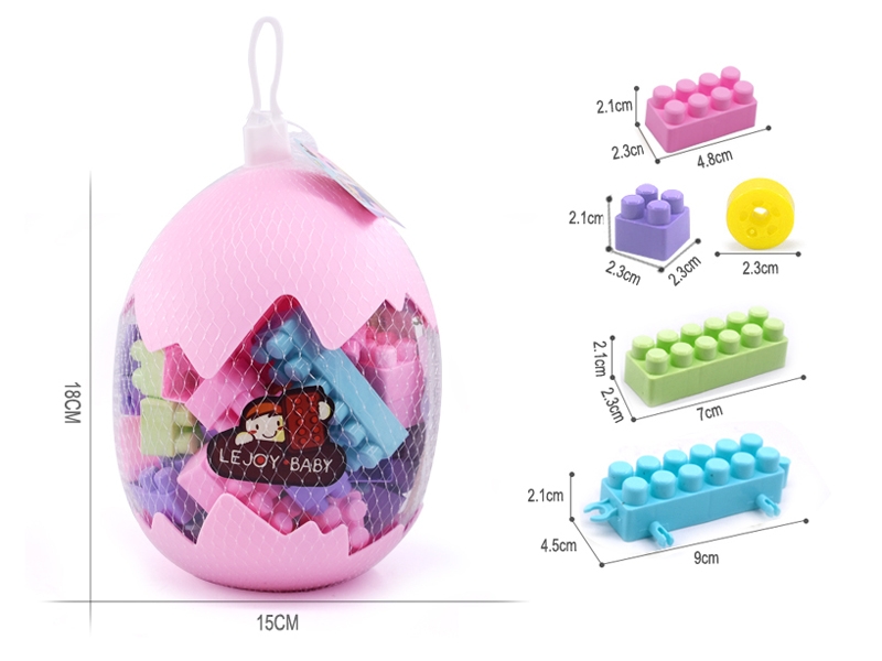 BUILDING BLOCKS 120G（42PCS+） - HP1156181