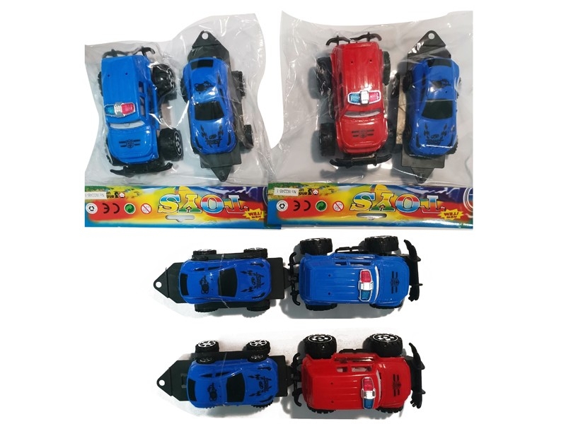 FRICTION CAR W/FREE WAY CAR 2 COLOR - HP1156879