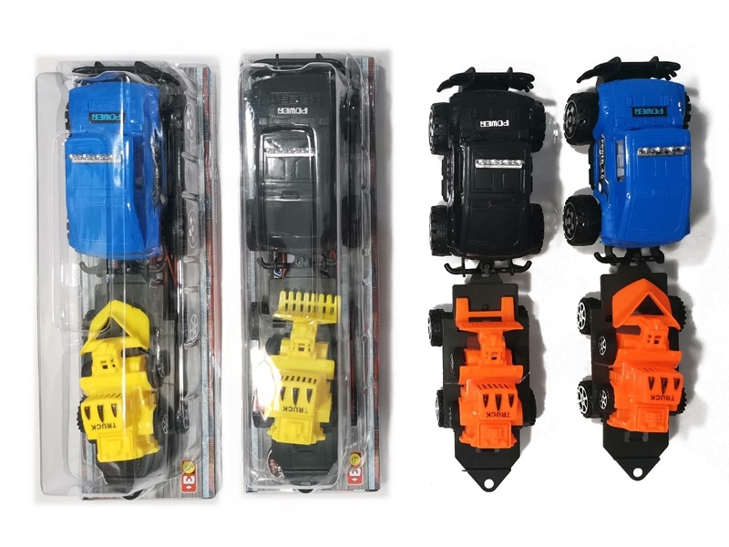 FRICTION CAR W/FREE WAY CONSTRUCTION CAR 2 COLOR - HP1156888