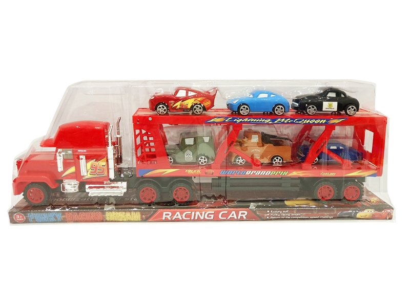 FRICTION CAR W/FREE WAY CAR 6PCS - HP1157001