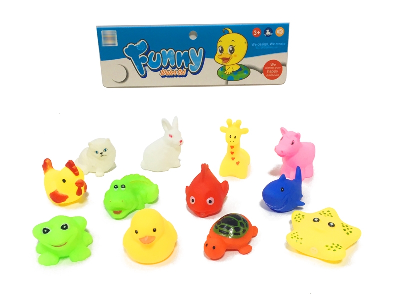 VINYL ANIMALS 12PCS - HP1157007
