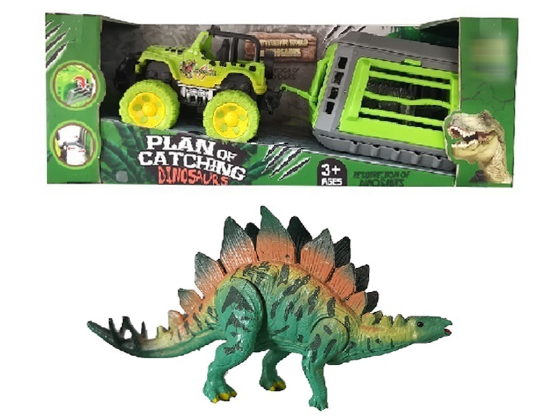 FRICTION CAR W/STEGOSAURUS - HP1157487