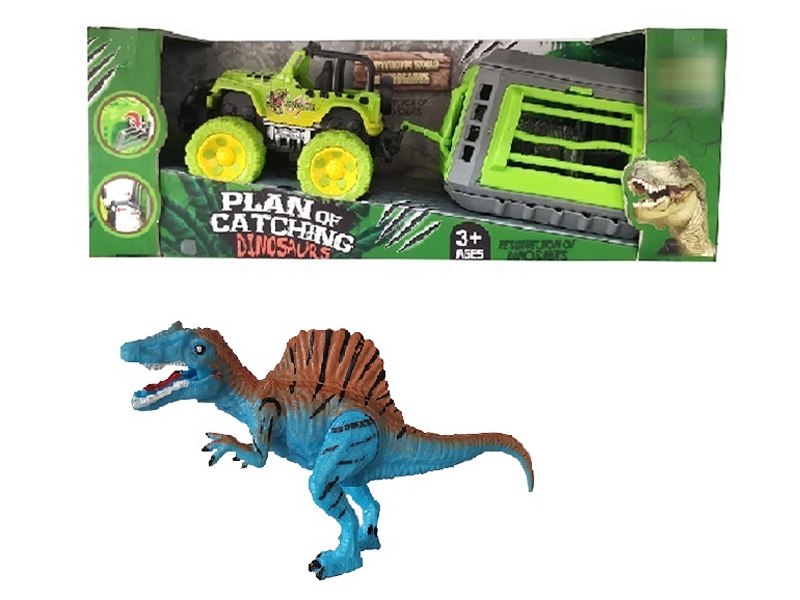 FRICTION CAR W/SPINOSAURUS - HP1157489
