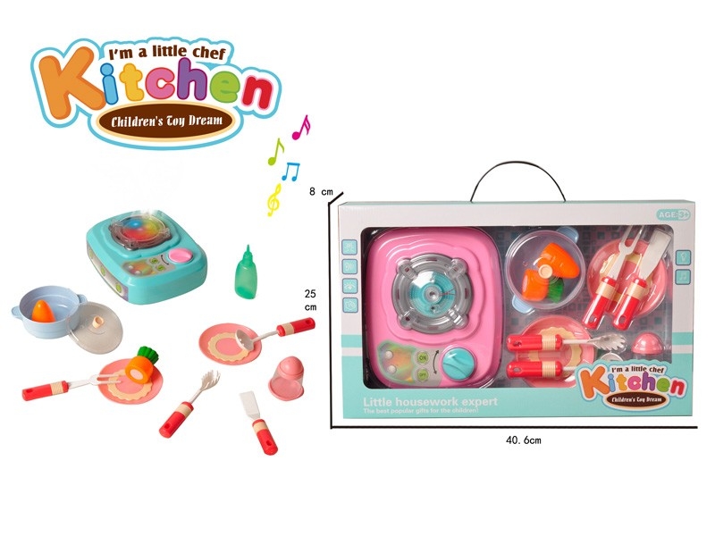 KITCHEN SET W/MUSIC & SMOKING - HP1157835