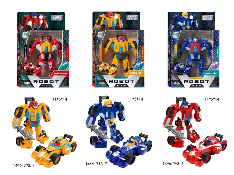 TRANSFORMED CAR,RED/YELLOW/BLUE - HP1158248