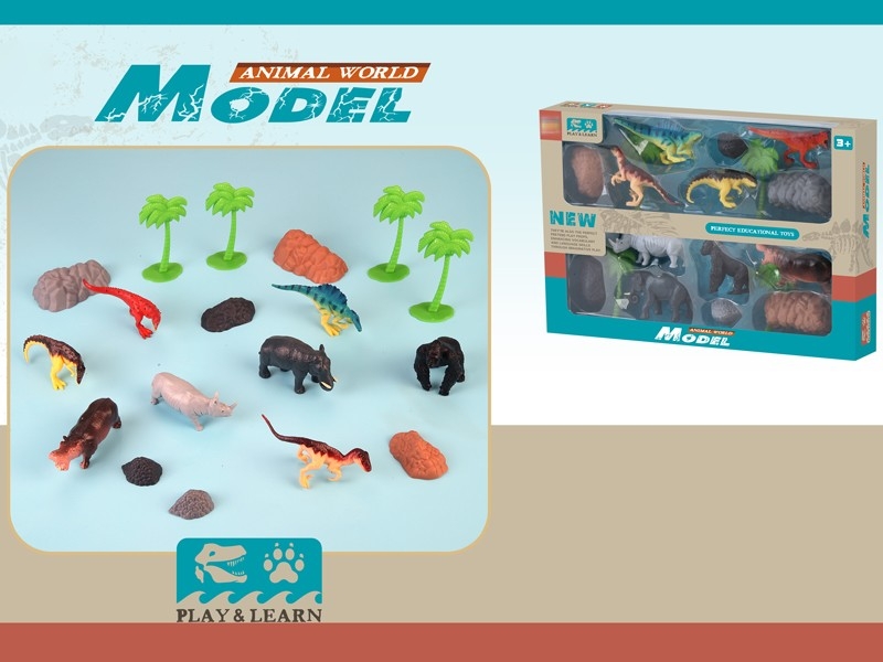 DINOSAURE SET 4PCS - HP1158312