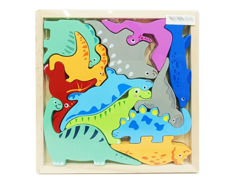 WOODEN PUZZLES 12PCS - HP1158389