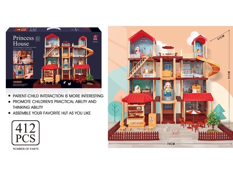 DIY VILLA +2PC 6