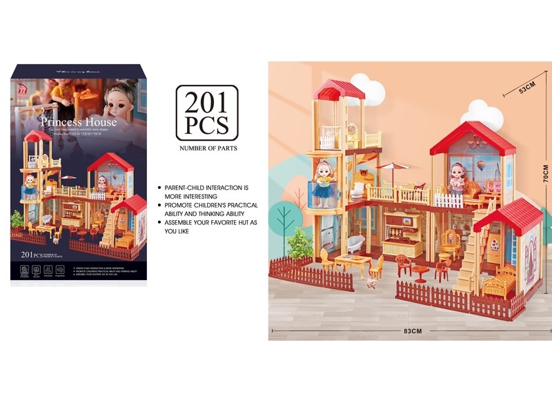 DIY VILLA +2PC 6