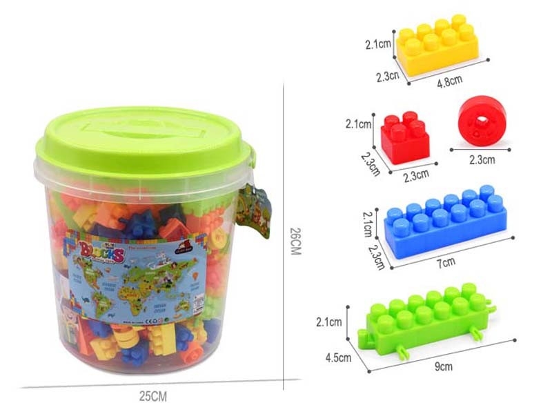 BUILDING BLOCKS 450G（170PCS+) - HP1158743