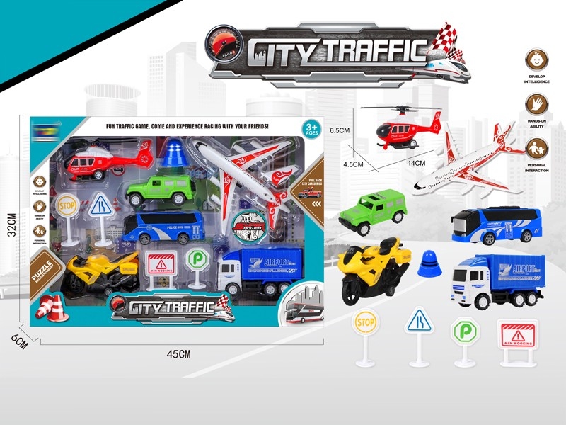PULL BACK TRAFFIC CAR - HP1158768