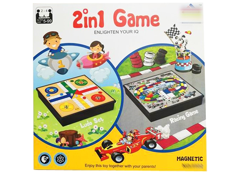 2 IN 1 MAGNETIC CHESS GAME - HP1159273