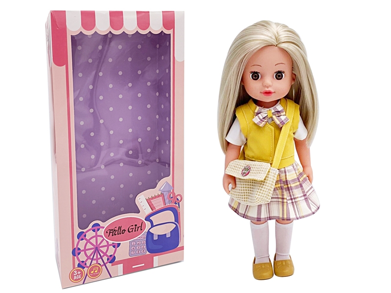 14“ RUBBER DOLL W/MUSIC - HP1159327