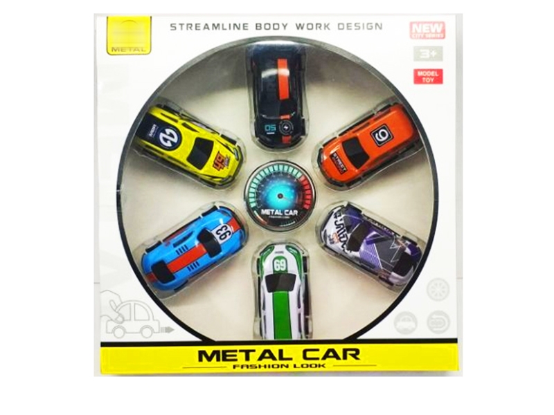 8CM PULL BACK DIE CAST CAR - HP1159402