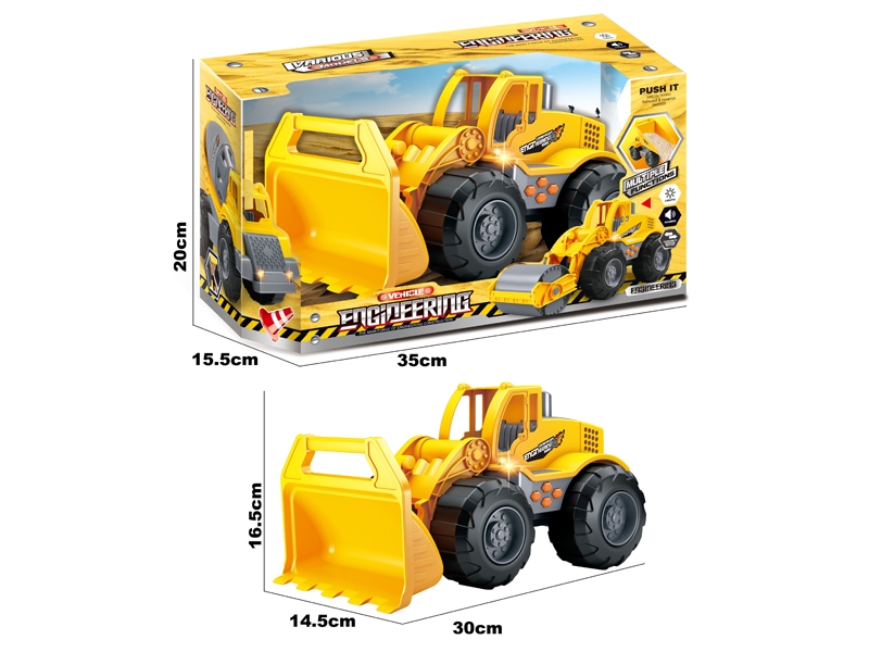 FRICTION CONSTRUCTION CAR W/LIGHT & MUSIC - HP1159742