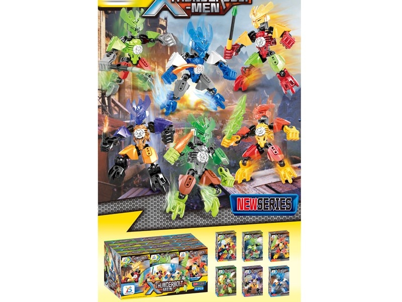 TRANSFORMER SET 6ASST,12PCS/DISPLAY BOX - HP1159762