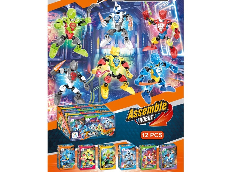 TRANSFORMER SET 6ASST,12PCS/DISPLAY BOX - HP1159764