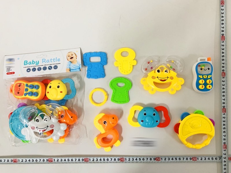 BABY RATTLE 9 PCS - HP1160051